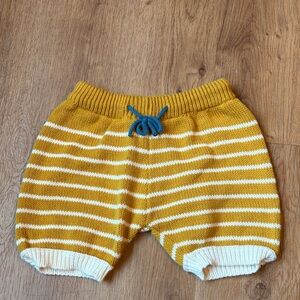 FIN & VINCE ZION KNIT SHORTIES / GOLDENROD